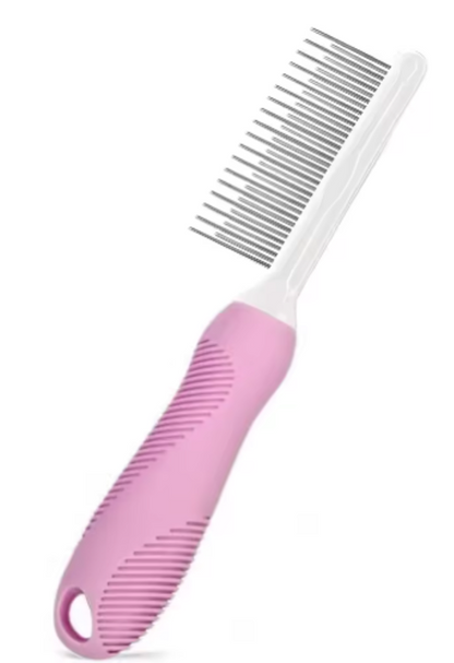 Pente de Agulha para Higiene de Animais de Estimação para Limpeza de Pelo (Peça Única)